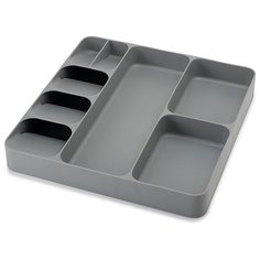 Органайзер для столовых приборов и кухонной утвари DrawerStore™ серый Joseph Joseph
