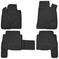 Коврики в салон HYUNDAI Santa Fe 2006-2010, 4 шт. (полиуретан) Element