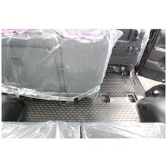 Коврики в салон TOYOTA Land Cruiser 200, 2012-2015 4 шт. (полиуретан, серые) Element
