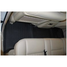 Коврики в салон TOYOTA Land Cruiser 100 1998-2007, 3 шт. (полиуретан, серые) Element