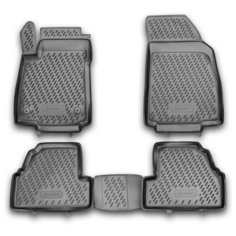 Коврики 3D в салон подходят для CHEVROLET Tracker, 2013->, 4 шт. (полиуретан) Element