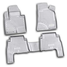 Коврики в салон HYUNDAI Santa Fe 05/2010-2012, 4 шт. (полиуретан) Element