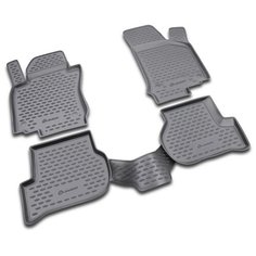 Коврики в салон VW Scirocco 04/2009->, 4 шт. (полиуретан) Element