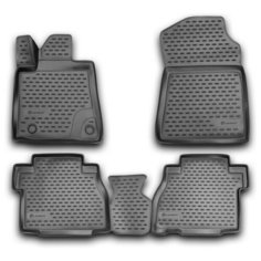Коврики 3D в салон TOYOTA Tundra Double Cab/Crew MAX, 2007-2013 (USA) (полиуретан) Element
