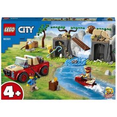 Конструктор LEGO City 60301 Спасательный внедорожник для зверей