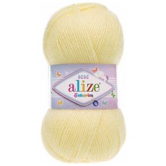 Пряжа ALIZE SEKERIM BEBE 100гр. 320м (100% акрил) (13 желтый) 5 шт