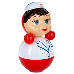 Неваляшка Котовский завод пластмасс Медсестра, 22 см, в худ. упак. 6с-0018