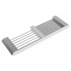 Мыльница двойная подвесная LINISI мод. LINEA, настенный, арт. 87787 хром.