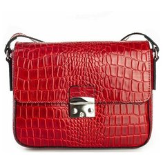 Сумка женская AFINA 436 крас. ан12) 00-00007064