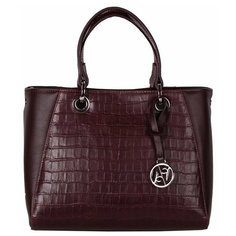 Сумка женская AFINA 493 бордо. крок. л 00-00006994