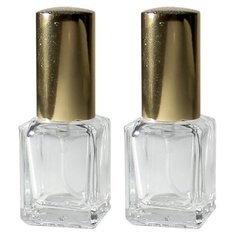Косметический флакон для духов и парфюма Aroma provokator 5 ml спрей золото металл набор 2 шт Aromaprovokator
