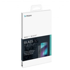 Стекло защитное Deppa 3D Full Glue для Samsung Galaxy S21 (2021), 0.3 мм, черная рамка