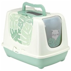 Moderna Туалет- домик с угольным фильтром Trendy Cat - Райский Сад, 57.4x44.8x42.7 см