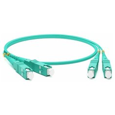 Патч- корд Hyperline волоконно- оптический (шнур) MM 50/125(OM3), SC- SC, 2.0 мм, duplex, 10G/40G, LSZH, 2 м FC- D2-503- SC/PR- SC/PR- H-2M- LSZH- AQ