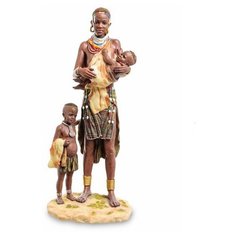 Статуэтка Африканка с детьми WS-728 113-903321 Veronese