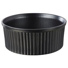 Форма для запекания суфле French Classics 20x8,4 см, объем 1,65 л, материал фарфор, цвет черный, Revol, 646497 Револ