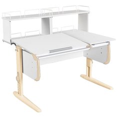 Стол детский ДЭМИ White-Double СУТ 25-01Д2 120x82 см белый/бежевый/бежевый