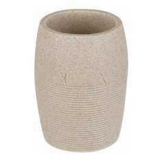 Стакан YELLOWSTONE, бежевый, PERFECTO LINEA (Материал: натуральный камень, полирезин) (35-503300)