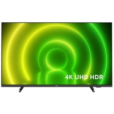 65" Телевизор Philips 65PUS7406/60 HDR (2021), черный