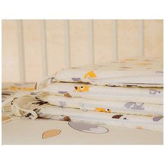 Бортик в кроватку Pituso сатин классика В добром лесу