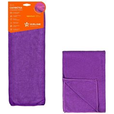 Салфетка из микрофибры фиолетовая (40*60 см) AIRLINE