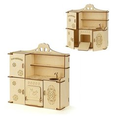 Конструктор "Кухня для кукол типа Barbie Pelsi