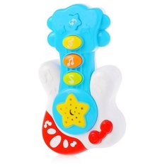 Развивающая игрушка "Гитара" на батарейках, в коробке Zhorya