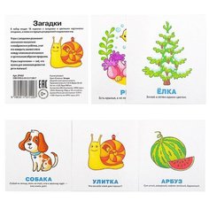 Карточки для детей Загадки АЙРИС пресс