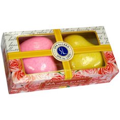 SPA by LARA Набор Соль шипучая для ванн ароматизированная в форме сердца