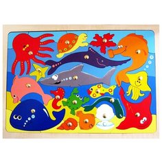 Мозаика Крона Океан, 51 деталь, 2 удочки 143-062