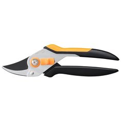 Секатор плоскостной Fiskars Solid P331 черныйоранжевый 1057163