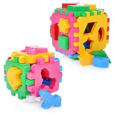 Кубики Умный малыш 1+1 ТехноК