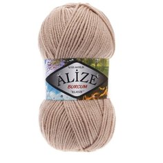 Пряжа ALIZE BURCUM KLASIK 100гр. 210м (100% Aкрил) (256 беж) 5 шт