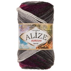 Пряжа для вязания Alize Burcum Batik 100гр. 210м. (100% акрил) ТУ (4202 секционный), 5 мотков
