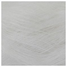 Пряжа ALIZE Kid royal 50г, 500м (62%кид мохер, 38%акрил) ТУ (55 белый) 5 шт