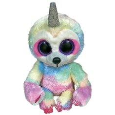 Мягкая игрушка TY Ленивец с рогом Купер, 15 см