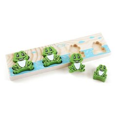 Деревянная игрушка Томик "Доска вкладыш", Лягушка БМ (481-2)