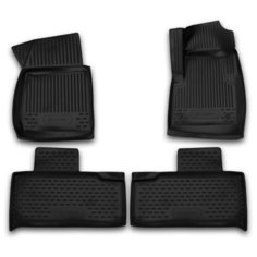 Коврики 3D в салон УАЗ Patriot Limited 3163 08/2005-2014, 3 шт. (полиуретан) Element