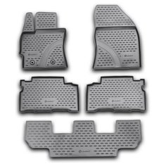 Коврики в салон TOYOTA Verso, 2013-> 5 шт. (полиуретан) Element