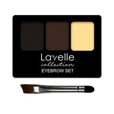 Lavelle Набор для бровей Eyebrow set с воском 01