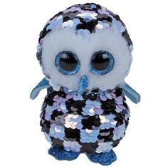 Мягкая игрушка TY Сова, 15 см