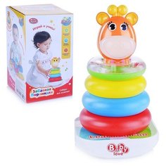 Забавная пирамидка- погремушка, играй и учись, в коробке Play Smart