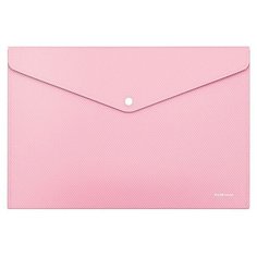 Папка- конверт на кнопке пластиковая Diagonal Pastel, непрозрачная, A4, ассорти Erich Krause