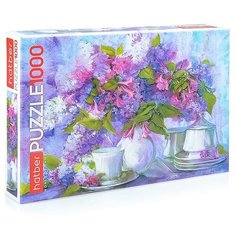 Пазлы 1000 "Цветы для души Hatber