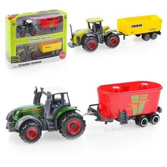 Машина "Спецтехника" с прицепом, в коробке Play Smart