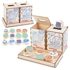 Мемо- сортер "Зверята Smile Decor