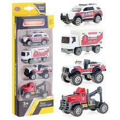 Набор машин "Спецтехника" в коробке Play Smart