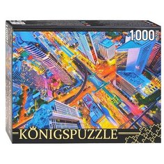 Пазлы 1000 Konigspuzzle "Таиланд. Ночной Бангкок Рыжий кот