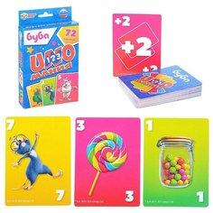 Настольная игра "Уномания Буба" карточки 72 шт. Умка