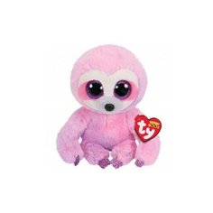 Мягкая игрушка, TY, Дрими ленивец, розовый, 25см